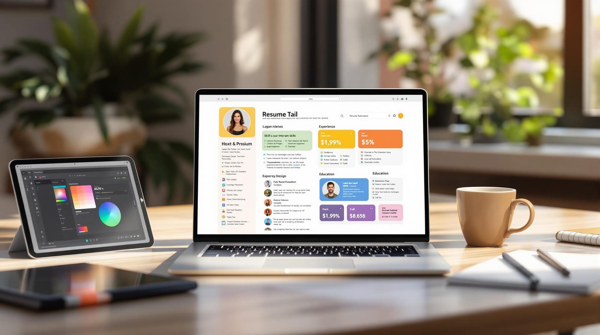 Preview for Top 10 Tools for Visual Resumes 2025
