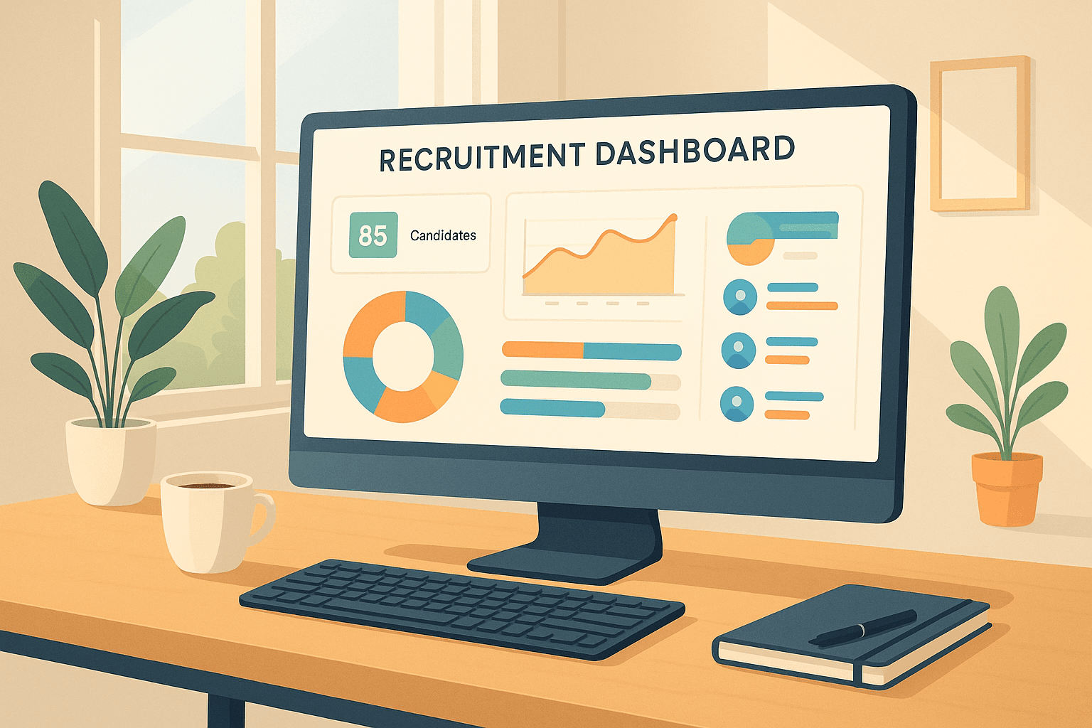 Preview for Top 10 Recruitment Dashboard Templates & Examples