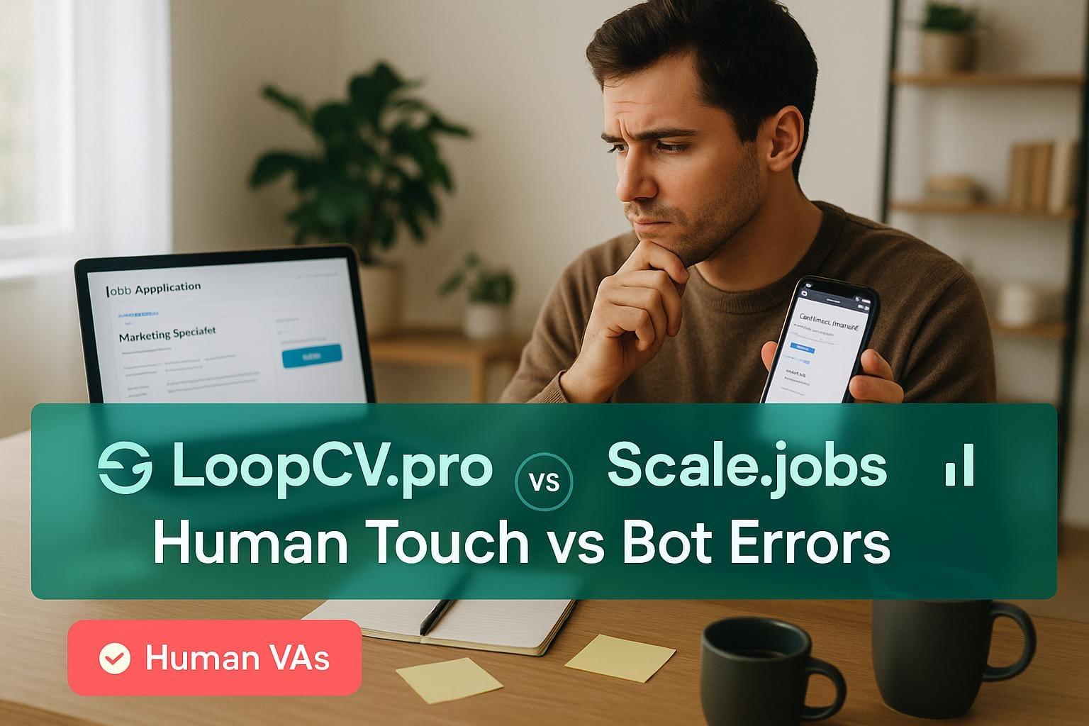 Preview for LoopCV.pro vs Scale.jobs: Human Touch vs Bot Errors