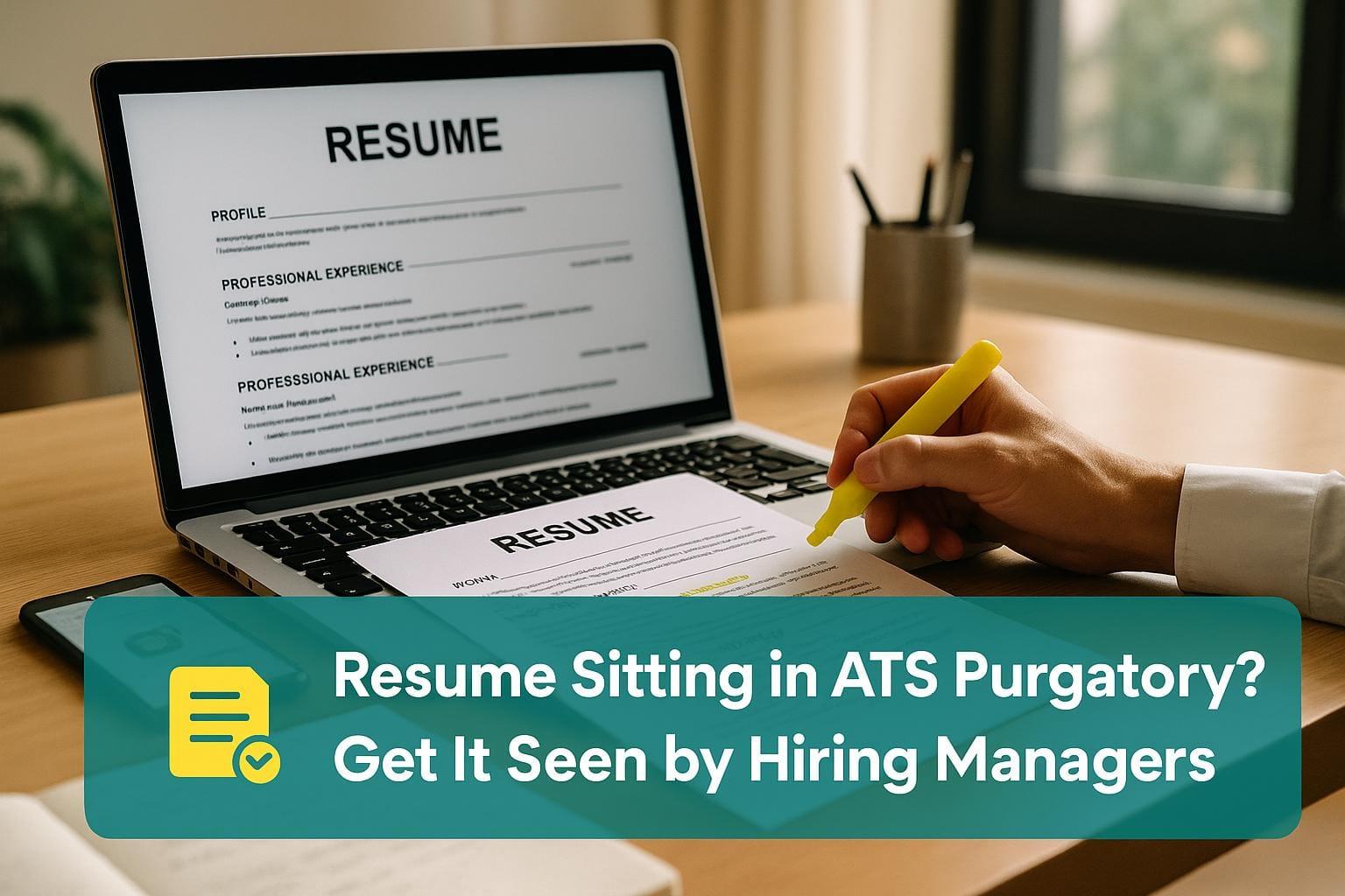 Preview for Resume Sitting in ATS Purgatory? Get It Seen by Hiring Managers