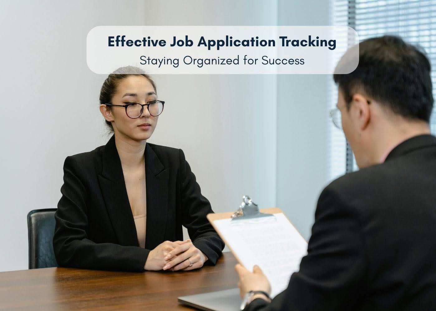 Preview for Effective Job Application Tracking: Staying Organized for Success