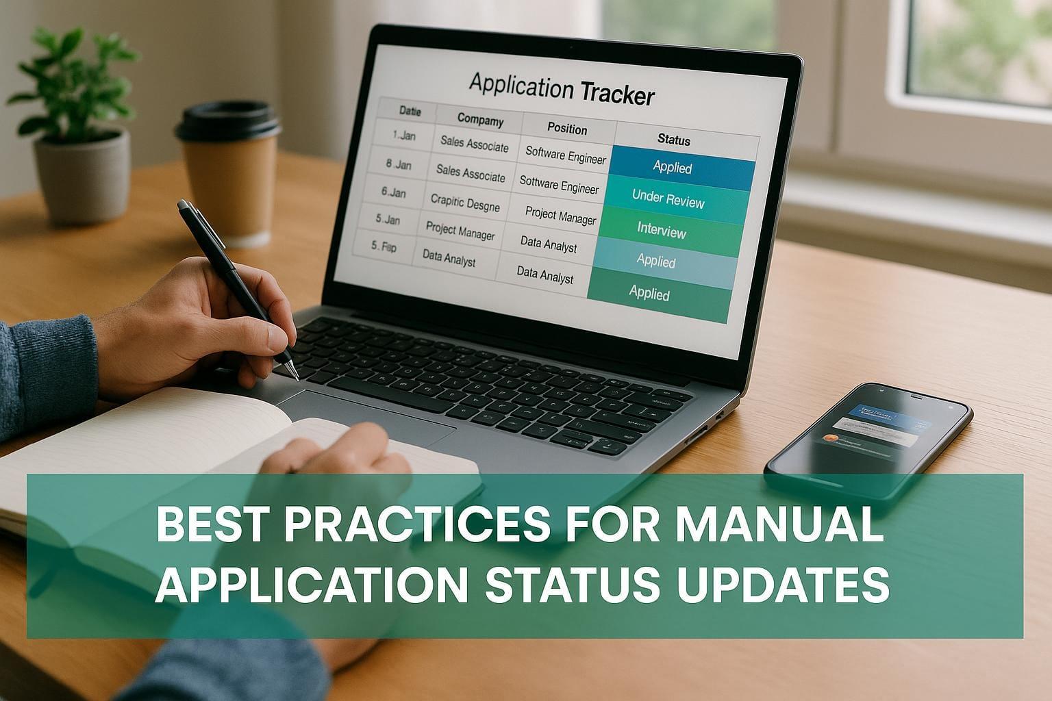 Preview for Best Practices for Manual Application Status Updates