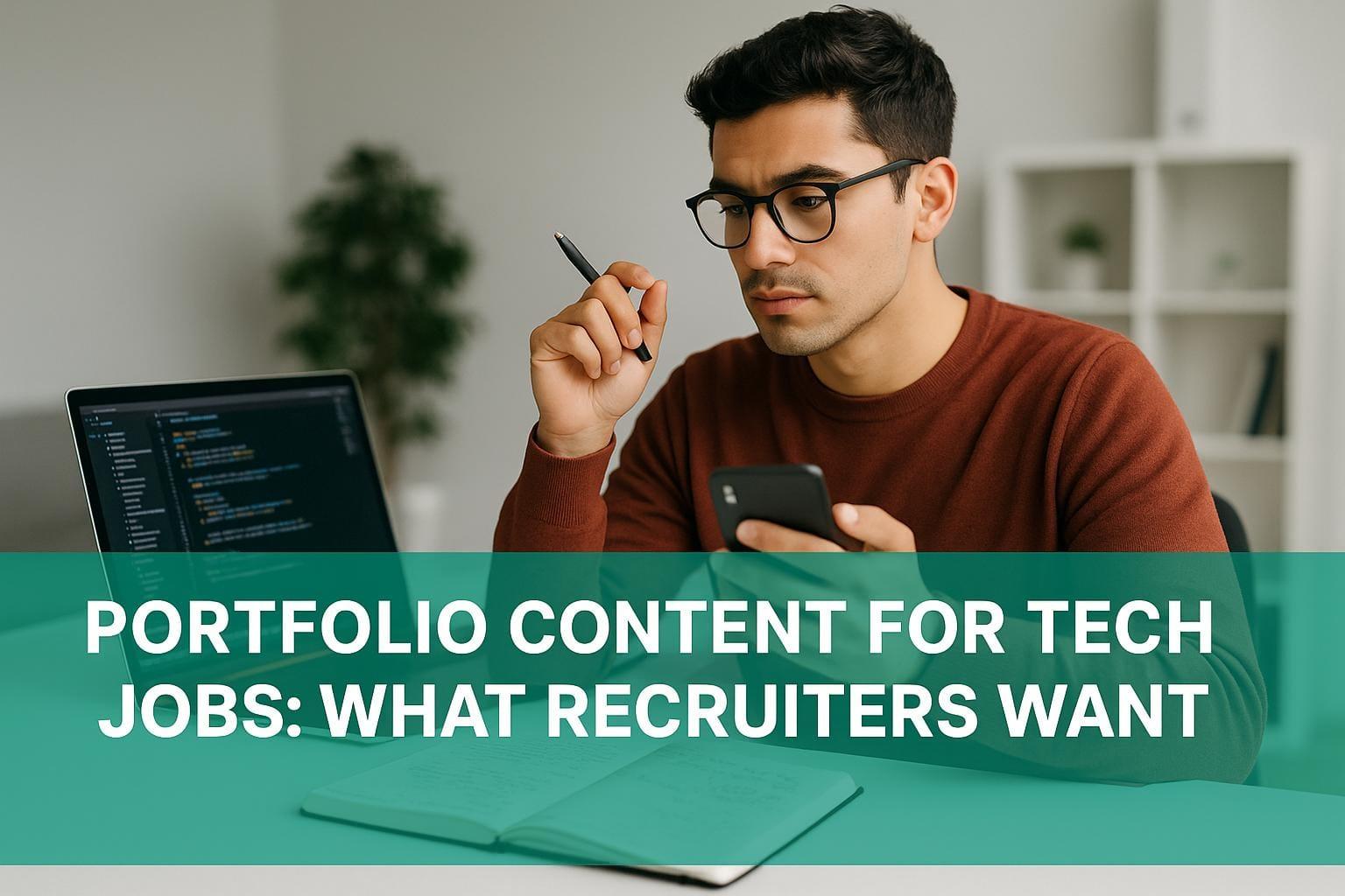 Preview for Portfolio Content for Tech Jobs: What Recruiters Want