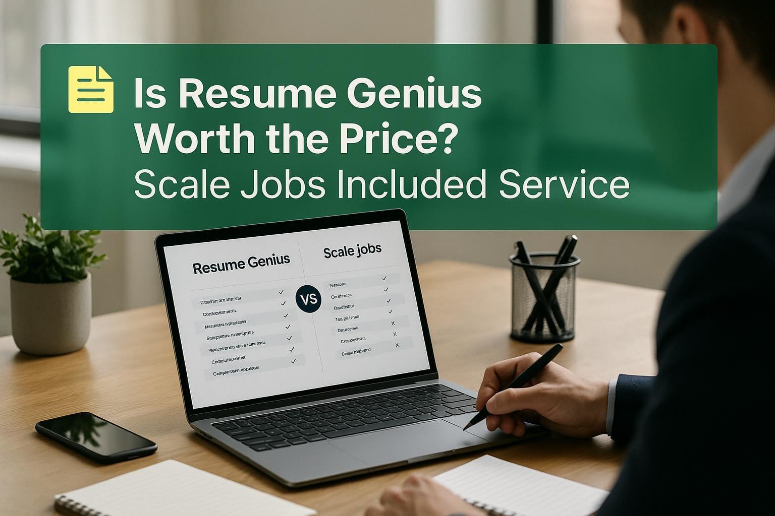 Preview for Is Resume Genius Worth the Price? Scale Jobs Included Service