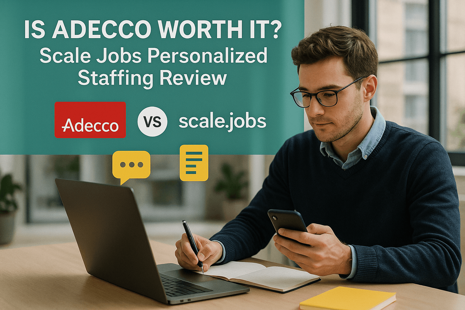 Preview for Is Adecco Worth It? Scale Jobs Personalized Staffing Review