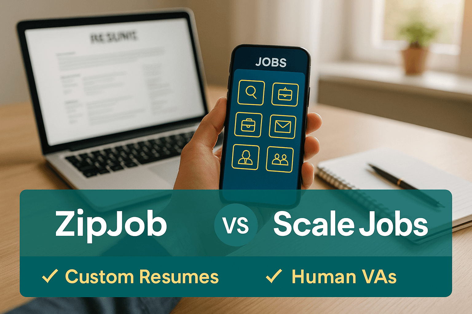 Preview for Is ZipJob Worth It? Scale Jobs Resume Service Comparison