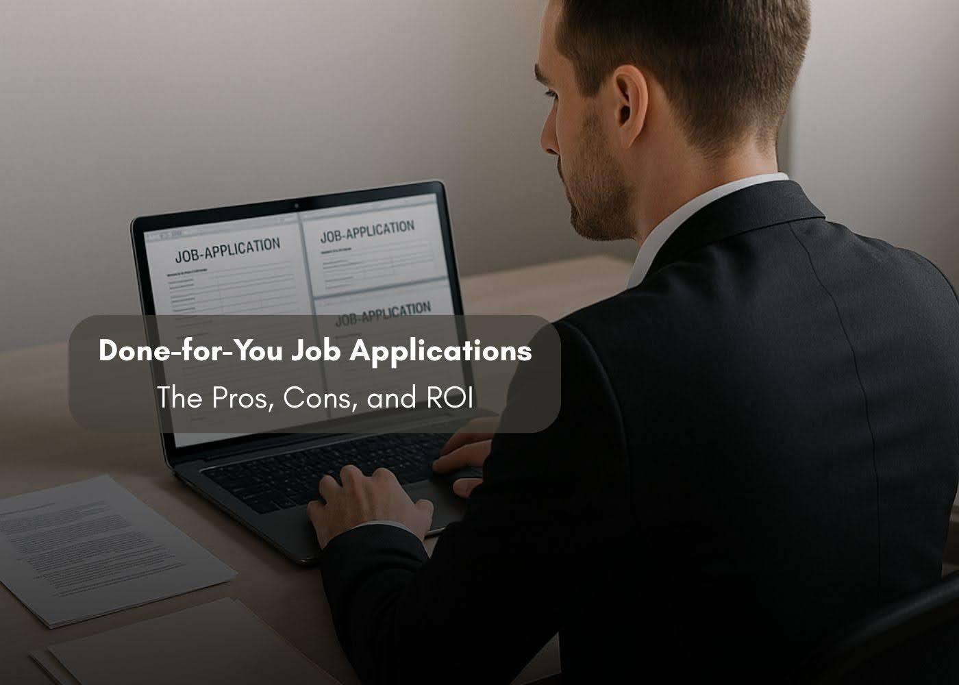 Preview for Done-for-You Job Applications: The Pros, Cons, and ROI