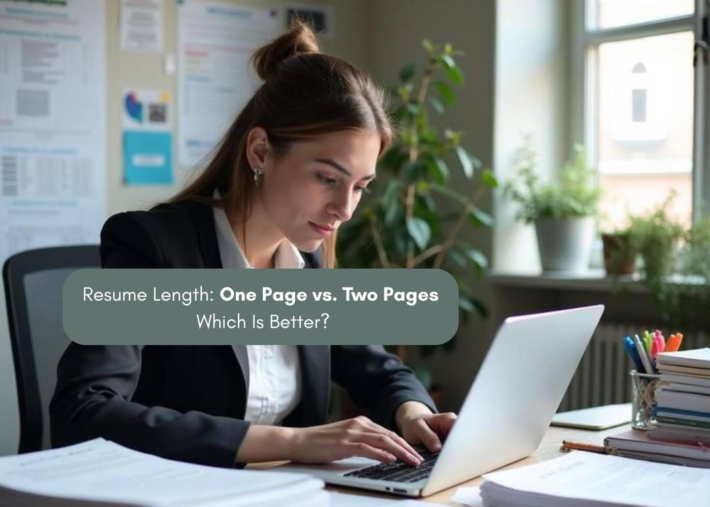Preview for Resume Length: One Page vs. Two Pages – Which Is Better?