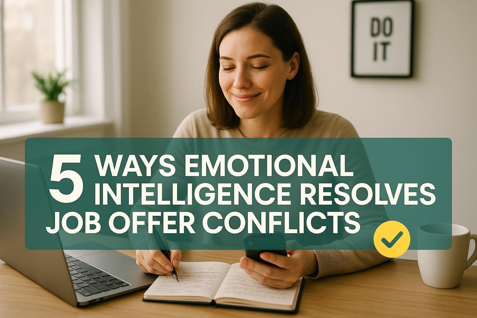Preview for 5 Ways Emotional Intelligence Resolves Job Offer Conflicts