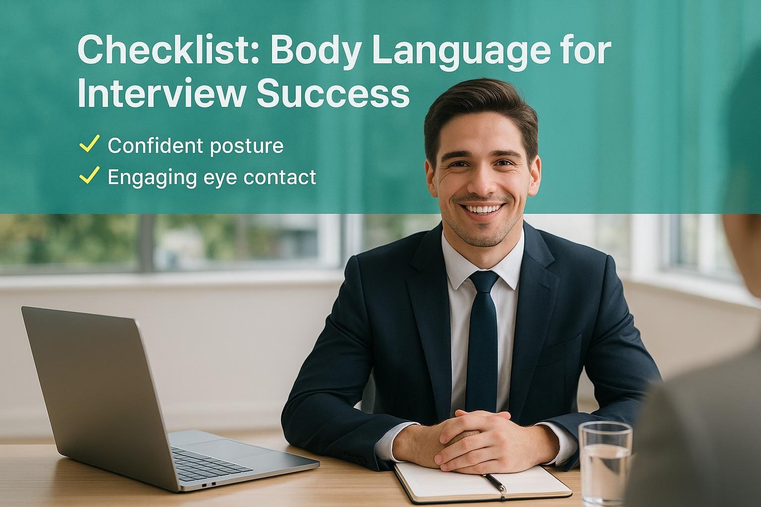 Preview for Checklist: Body Language for Interview Success