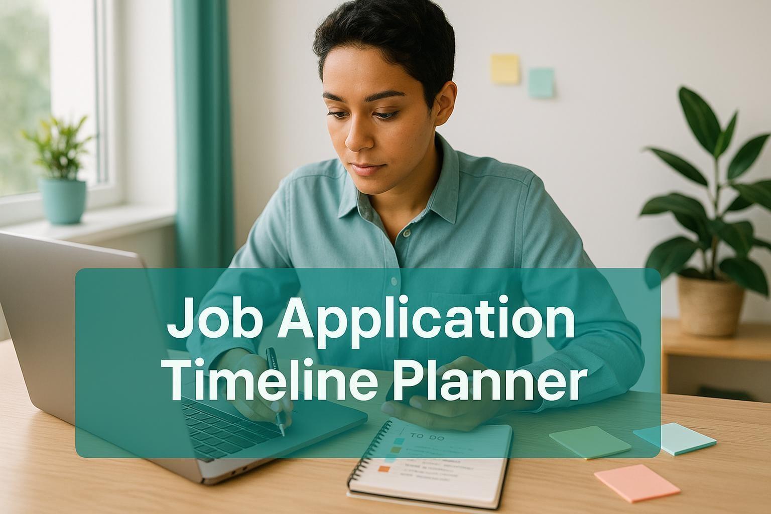 Preview for Job Application Timeline Planner