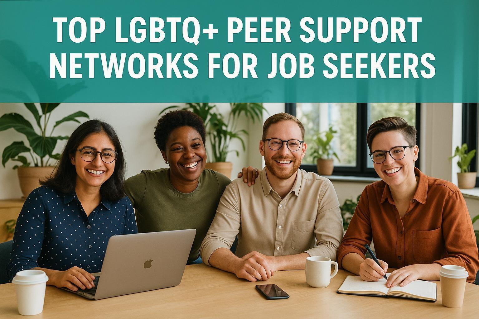 Preview for Top LGBTQ+ Peer Support Networks for Job Seekers