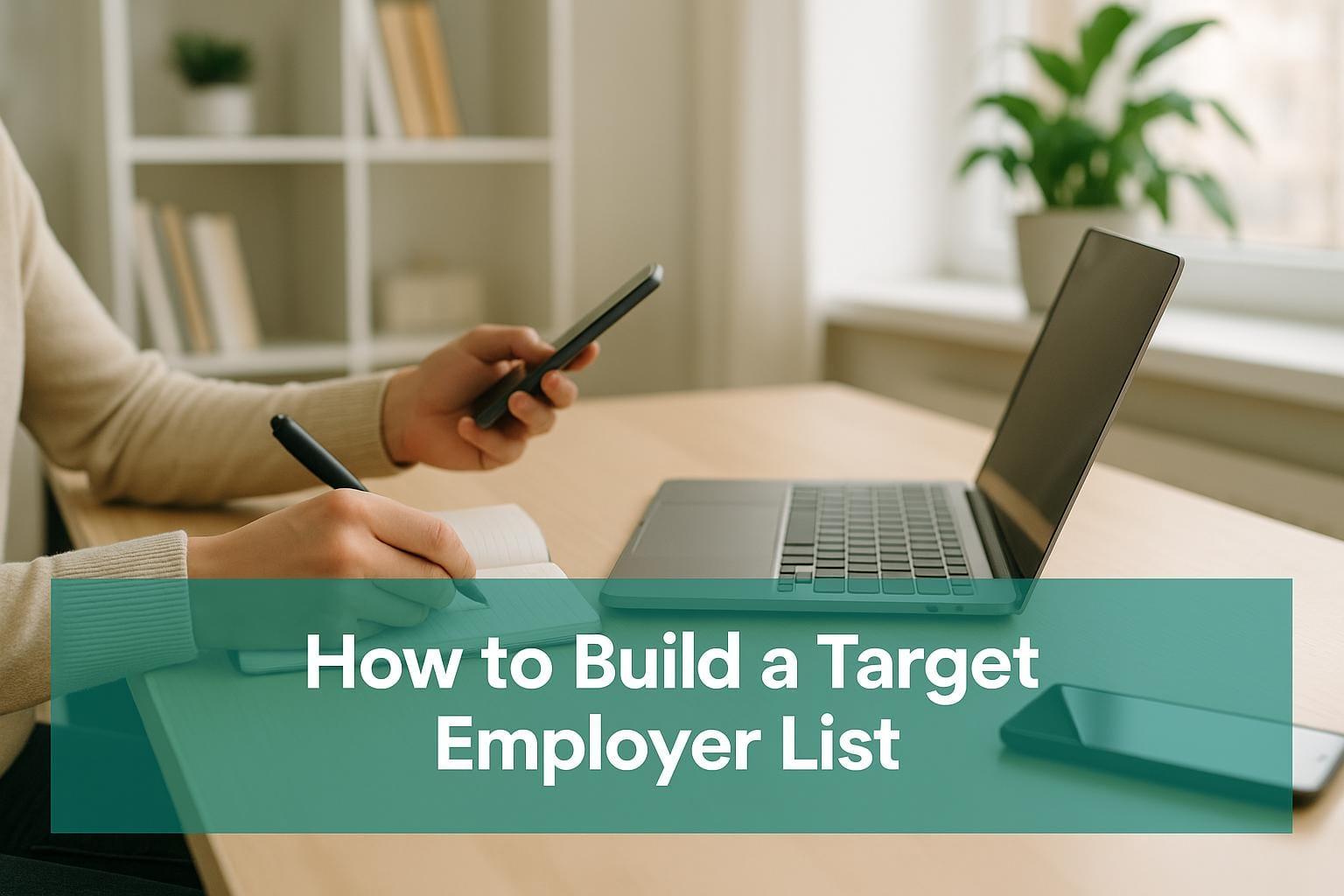 Preview for How to Build a Target Employer List