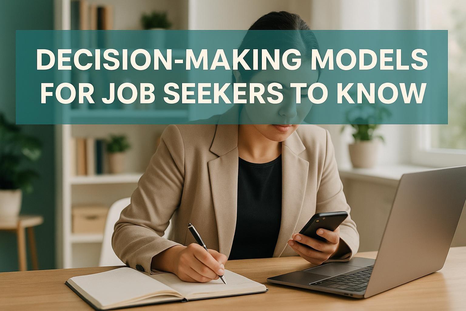 Preview for Decision-Making Models for Job Seekers to Know
