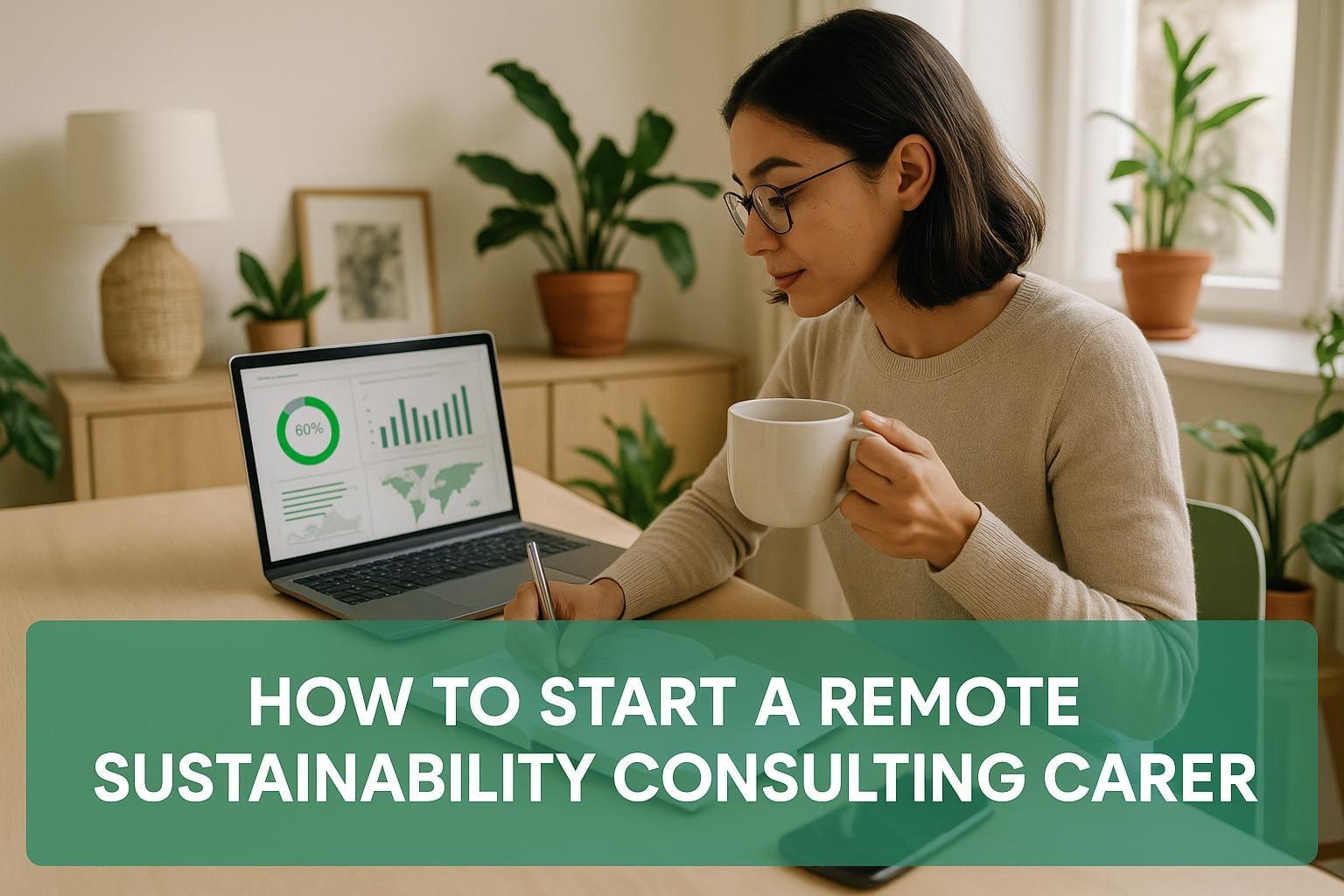 Preview for How To Start A Remote Sustainability Consulting Career