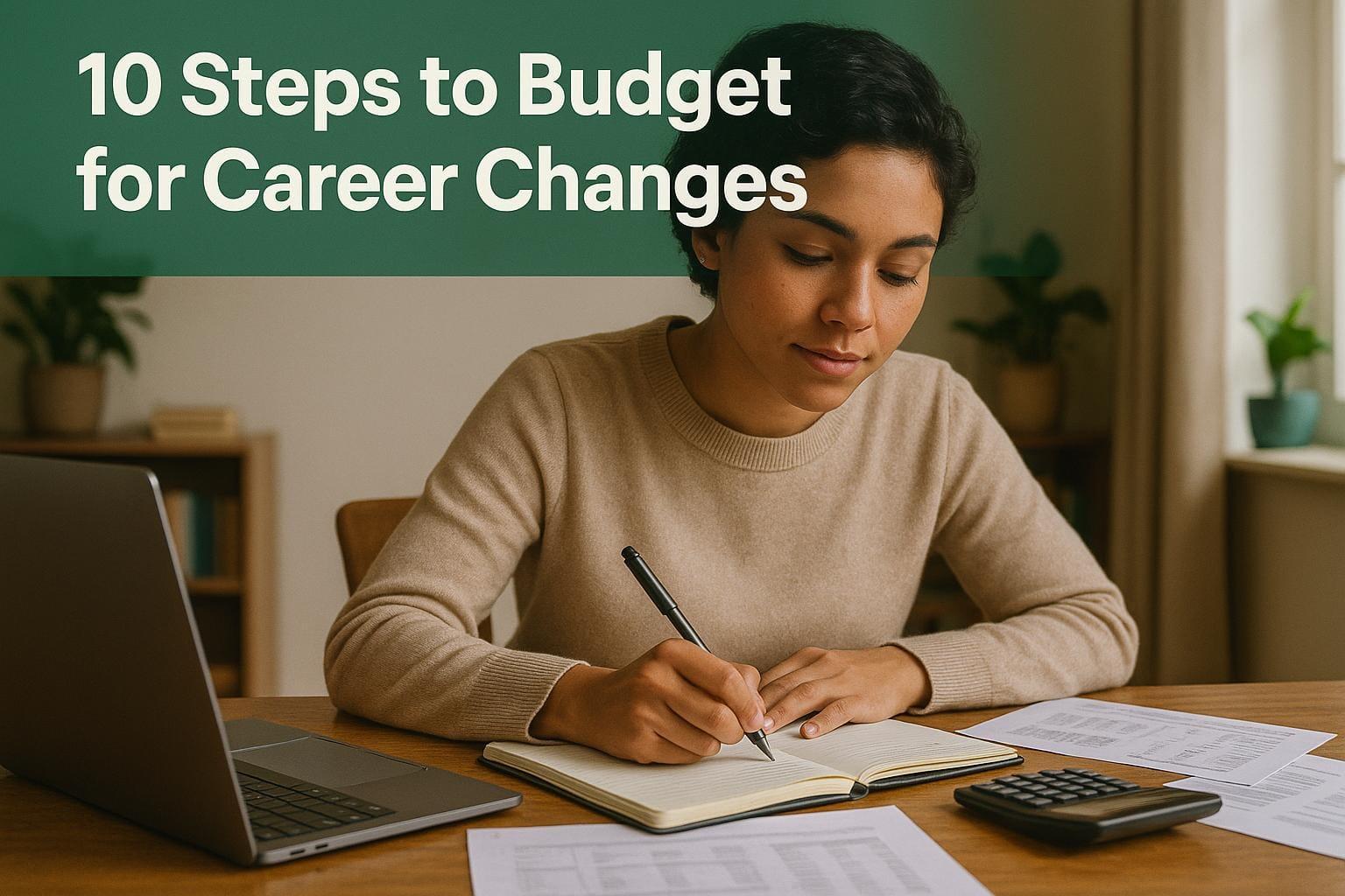 Preview for 10 Steps to Budget for Career Changes