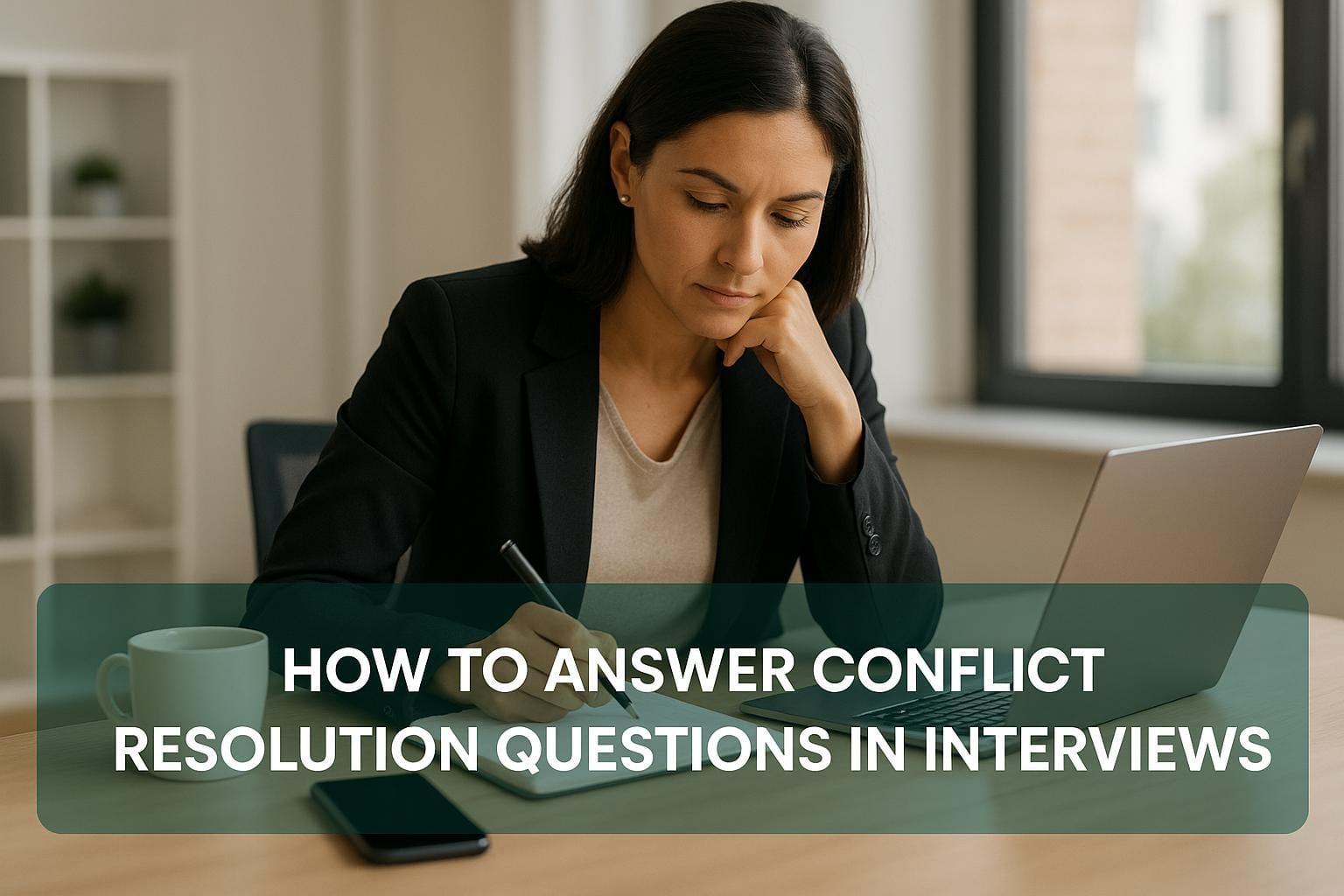 Preview for How to Answer Conflict Resolution Questions in Interviews