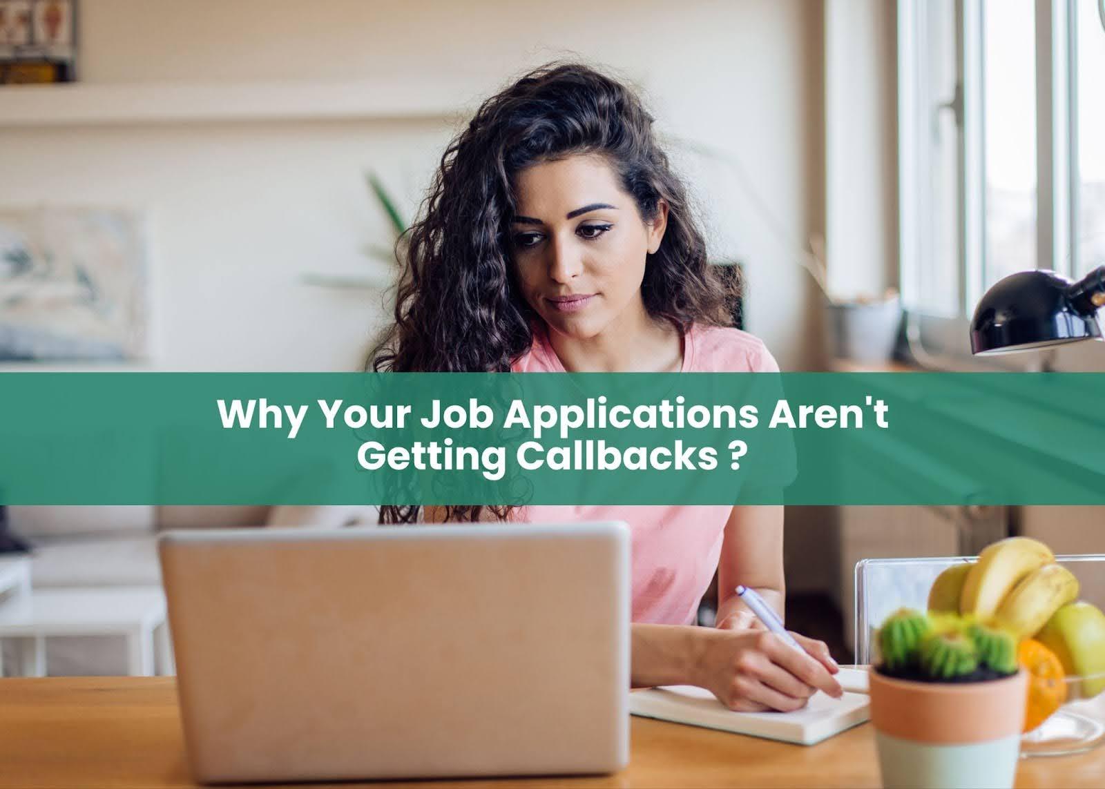 Preview for Why Your Job Applications Aren't Getting Callbacks