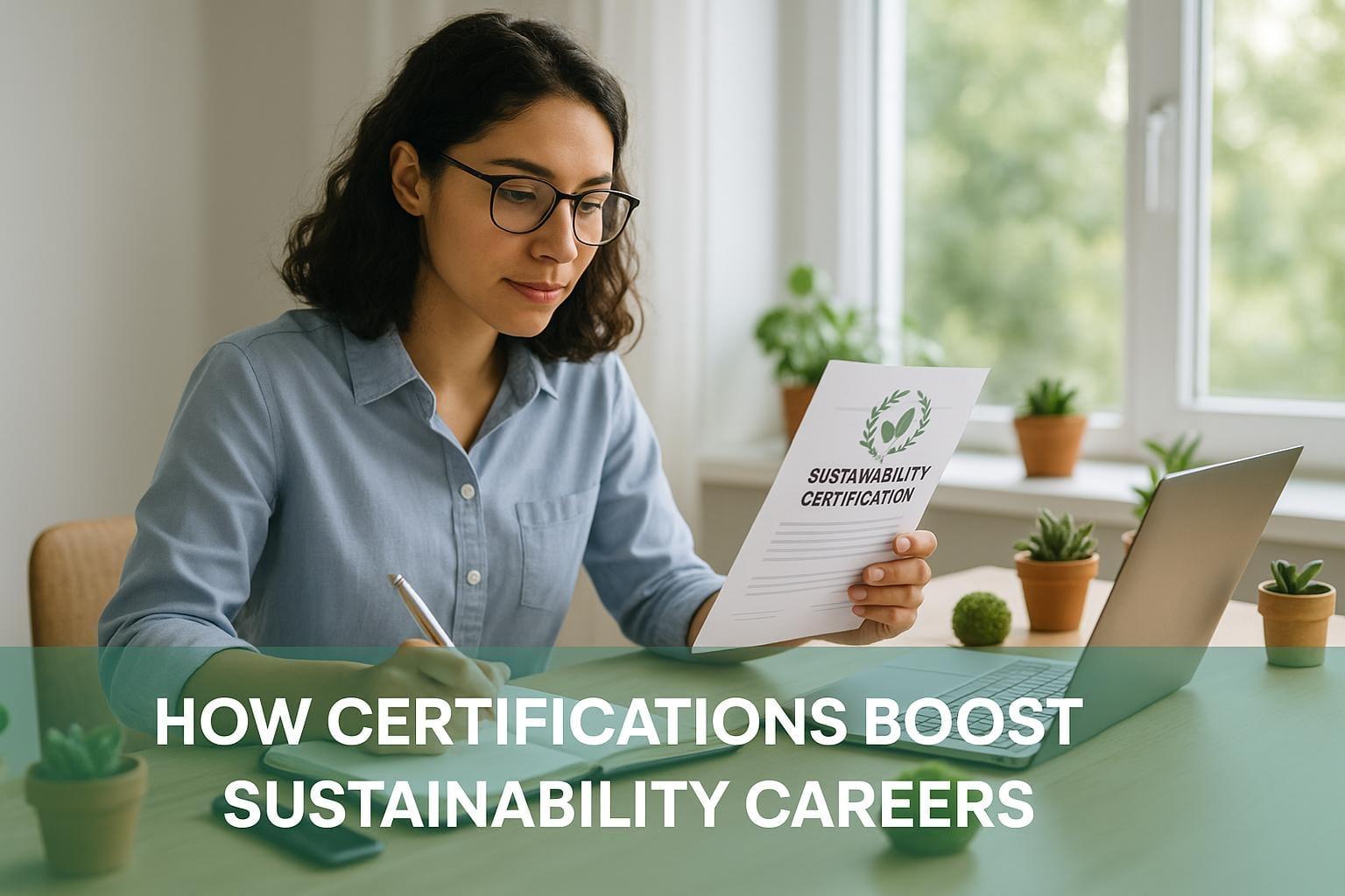 Preview for How Certifications Boost Sustainability Careers