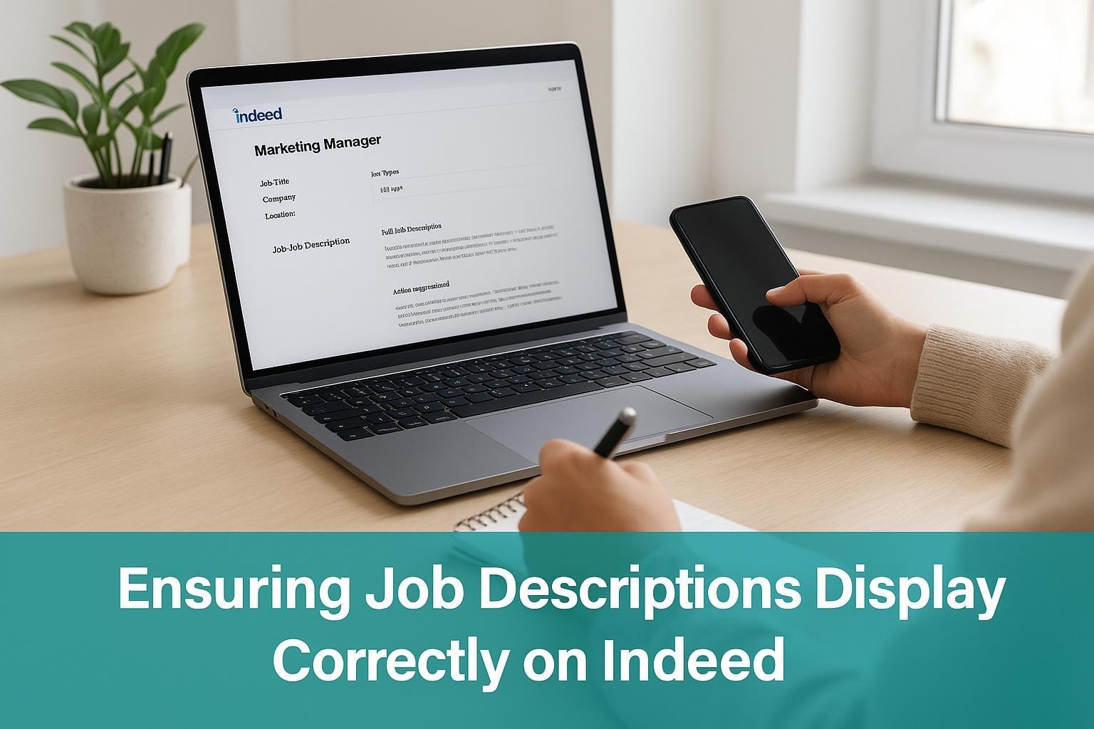 Preview for Ensuring Job Descriptions Display Correctly on Indeed