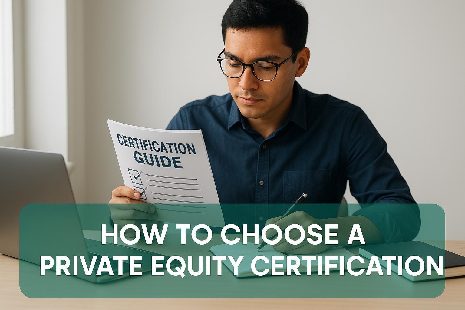 Preview for How To Choose A Private Equity Certification
