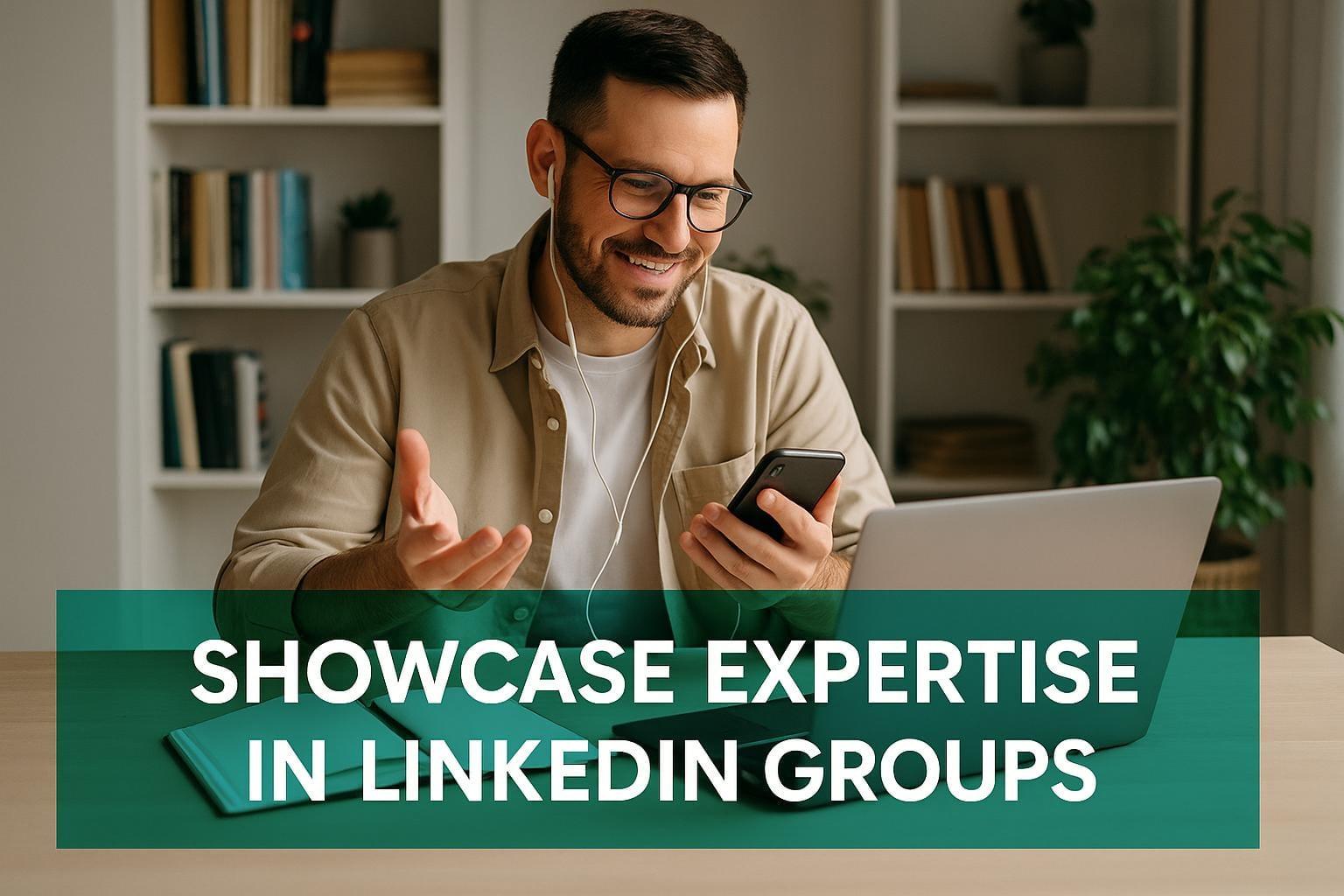 Preview for Showcase Expertise in LinkedIn Groups