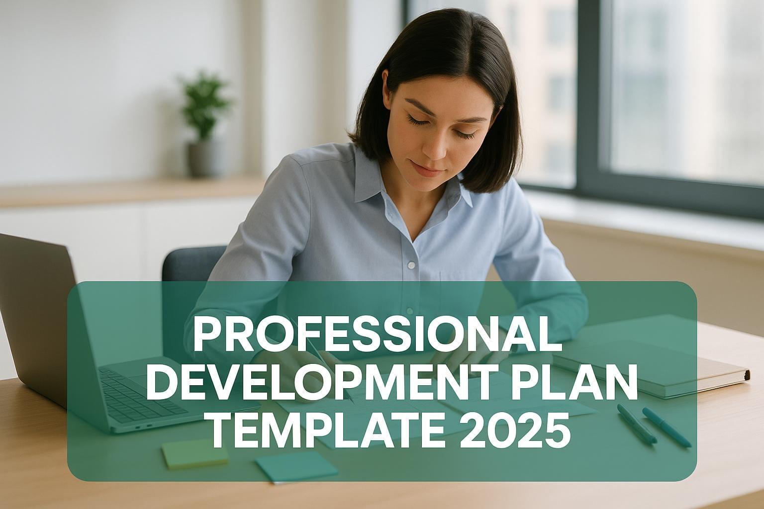 Preview for Professional Development Plan Template 2025