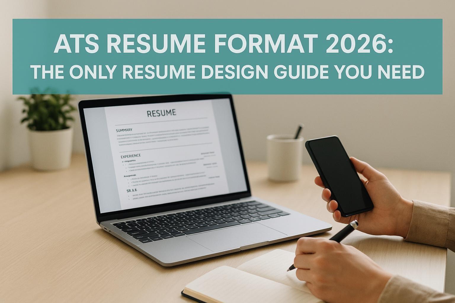 Preview for ATS Resume Format 2026: The Only Resume Design Guide You Need
