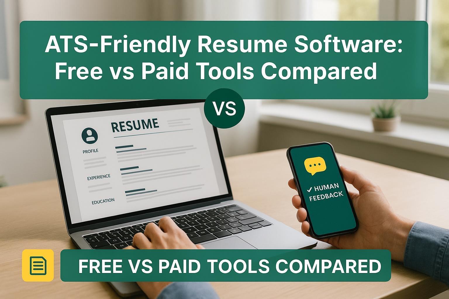 Preview for ATS-Friendly Resume Software: Free vs Paid Tools Compared